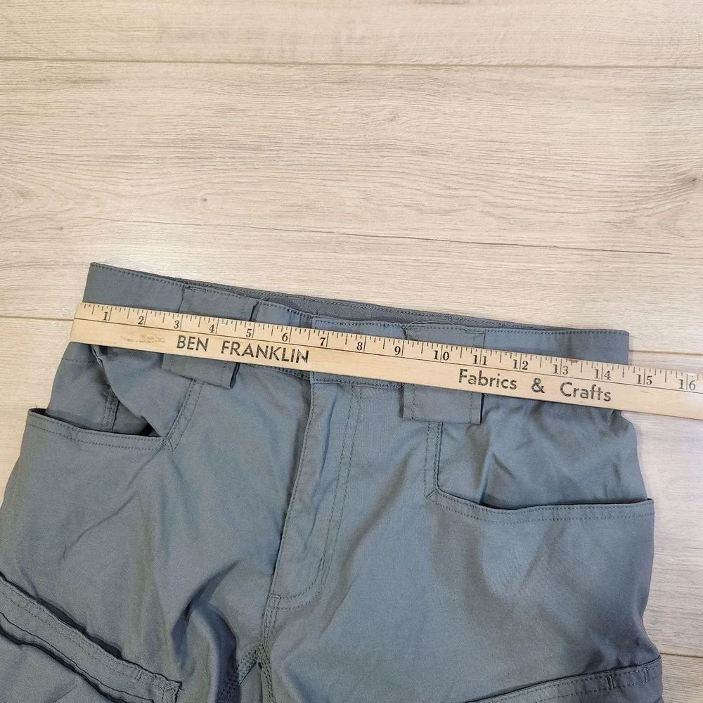 Duluth Trading Flex Dry On The Fly Pants Mens 30x30 Gray Cargo Stretch Workwear